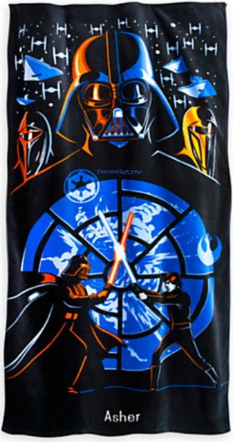 darth vader beach towel